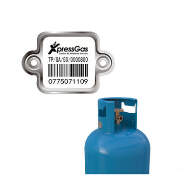 जियांगकांग एलपीजी सिलेंडर बार कोड लेबल डिजिटल इंडेंटिटी पीडीए या मोबाइल द्वारा स्कैन करना