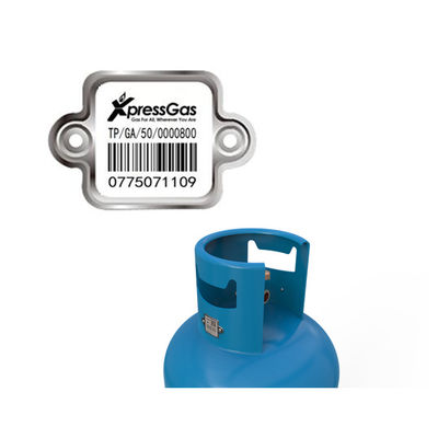 जियांगकांग एलपीजी सिलेंडर बार कोड लेबल डिजिटल इंडेंटिटी स्कैन बेंडेबल एंटी-यूवी एक्स-प्रूफ