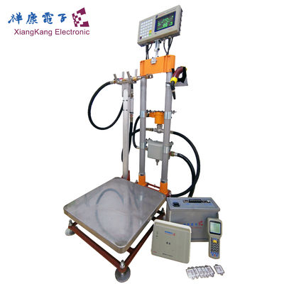 जियांगकांग ATEX धमाका प्रूफ एलपीजी कुकिंग गैस सिलेंडर फिलिंग मशीन वायरलेस डेटा ट्रांसफर